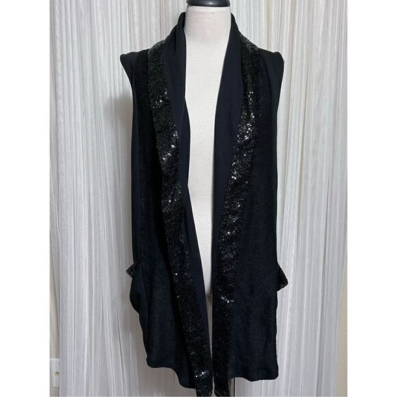Juicy Couture NWT Sleeveless Sweater Shrug, Tunic Size XS - Picture 1 of 5